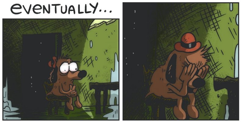 Мем пес в горящем доме