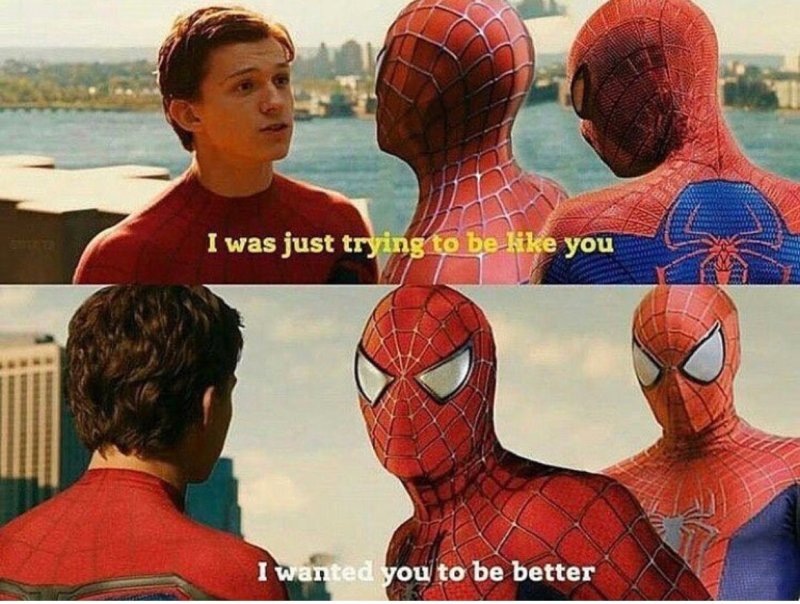 Питер Паркер человек паук