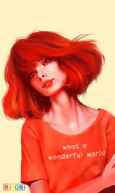 Рыжие мультяшные девочки