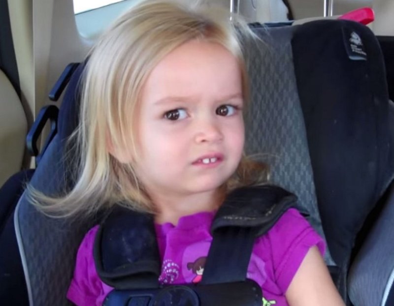 Девочка в розовом Мем