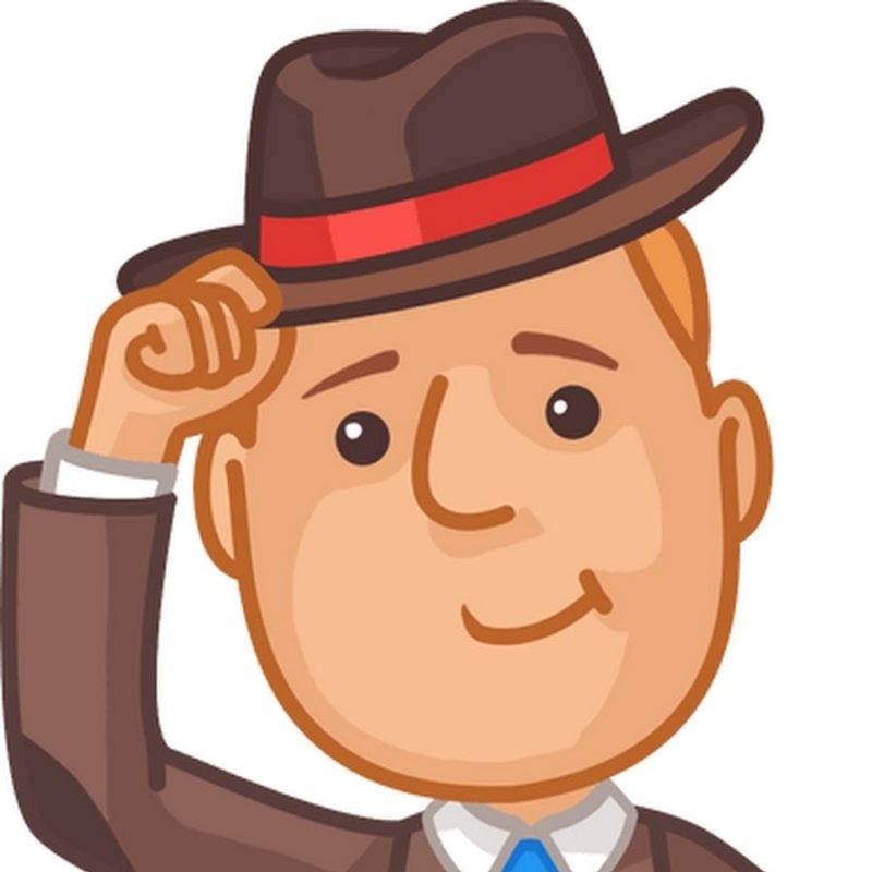 Стикер шляпа