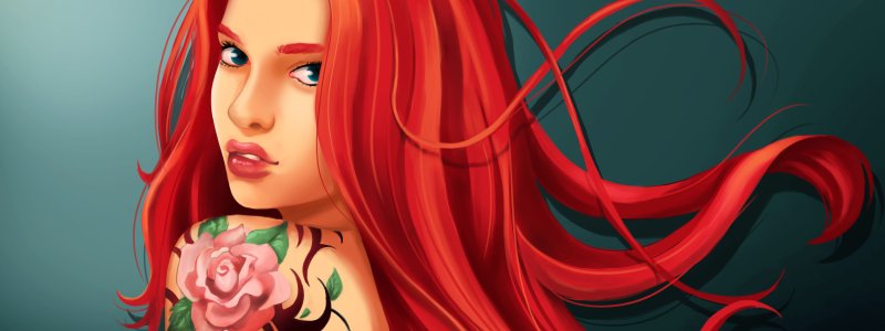 Обои на рабочий стол рыжие девушки