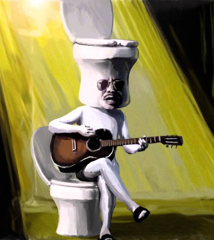 Унитаз картина