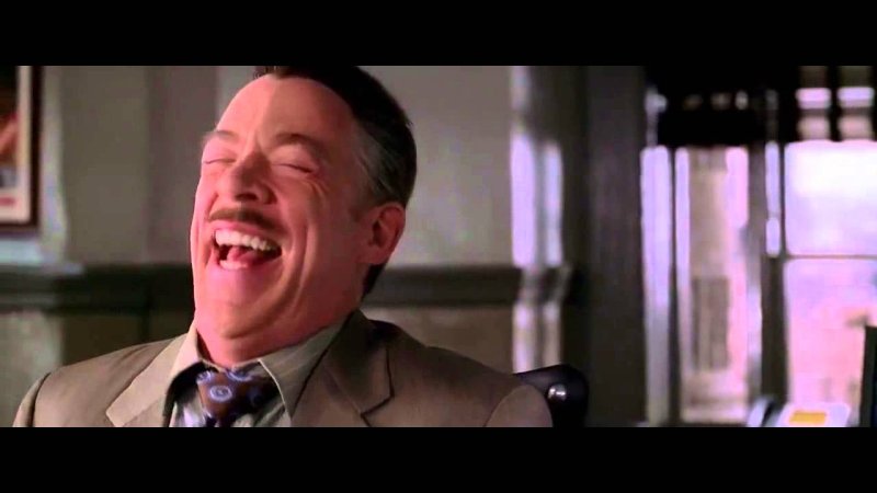 Человек-паук 2002 Джей Джона джеймсон