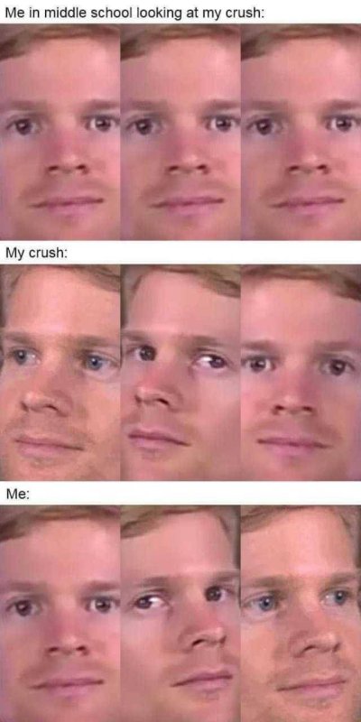 Мем с моргающим парнем