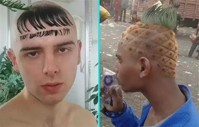 Дурацкие прически мужские