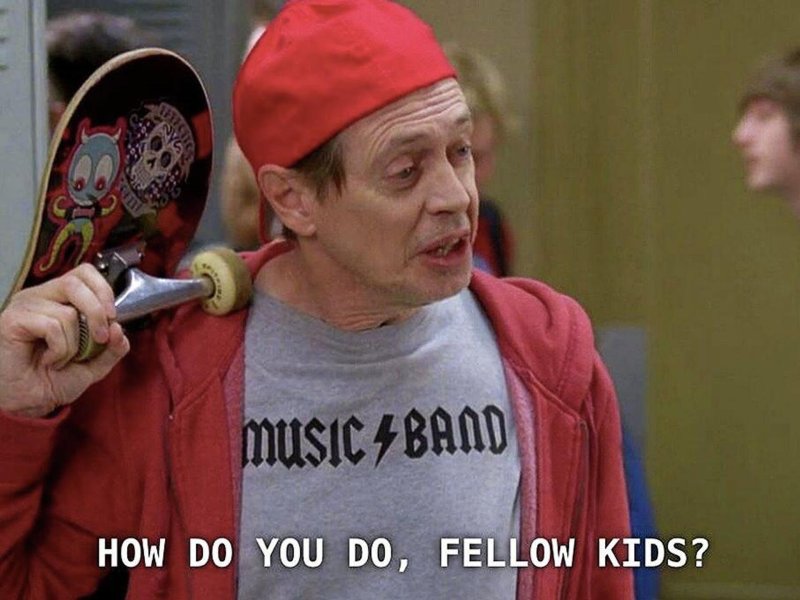 Стив Бушеми hello fellow Kids