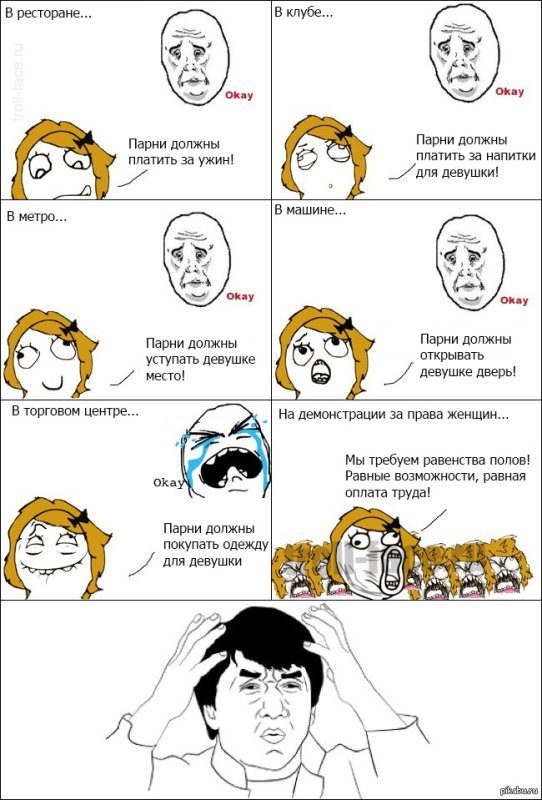 Смешные комиксы