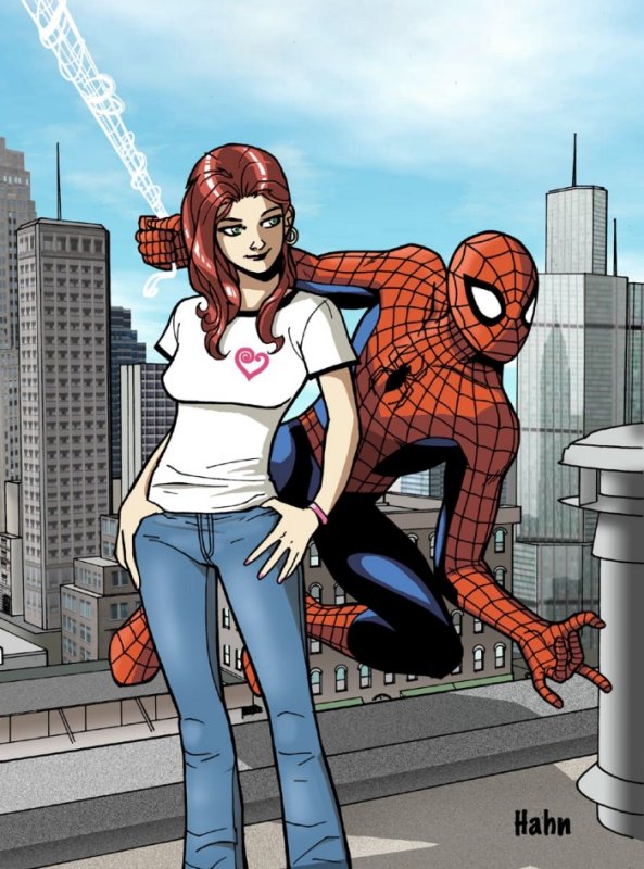 Питер Паркер и Мэри Джейн Великий человек паук