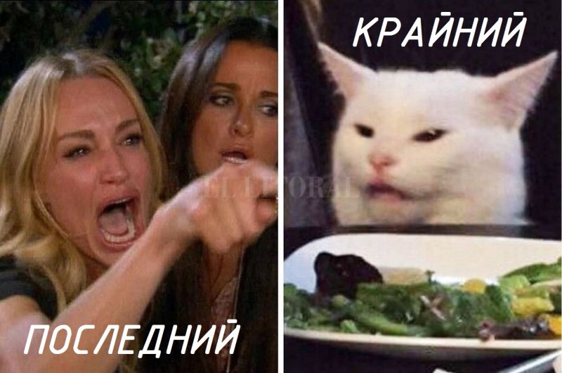 Мемы с двумя девушками и котом