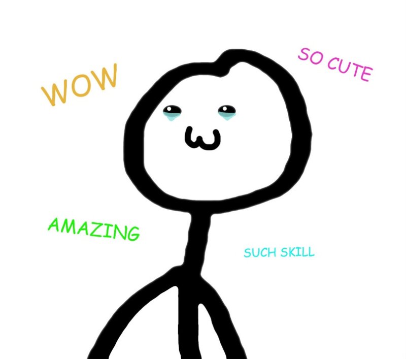 Смешные человечки с надписями