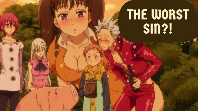 7 Смертный грех аниме