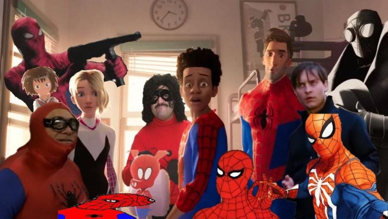 Spider man into the Spider Verse Паркер