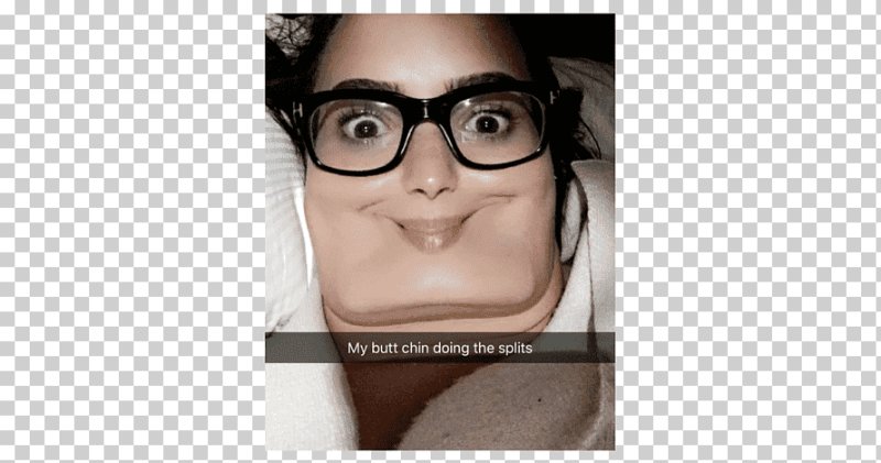 Мем девушка с очками