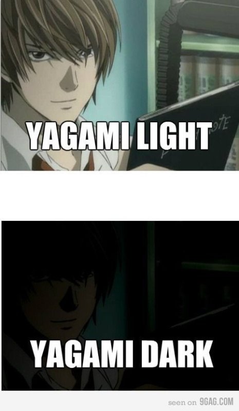 Лайт тетрадь смерти Мем