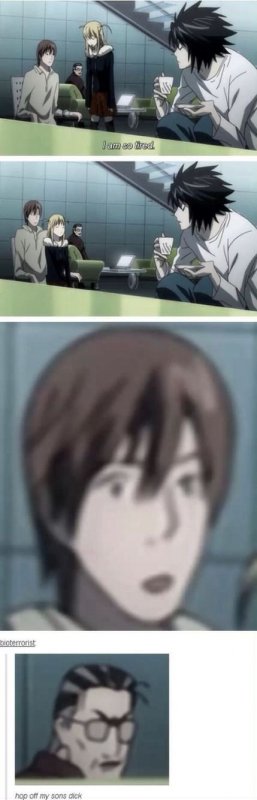 Тетрадь смерти аниме мэм