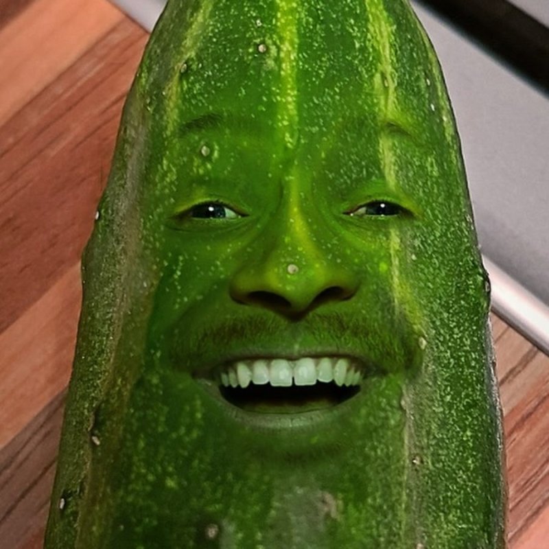 Веселый огурец