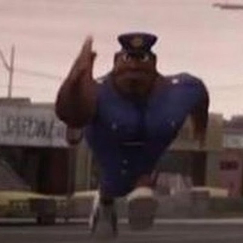 Офицер Эрл бежит