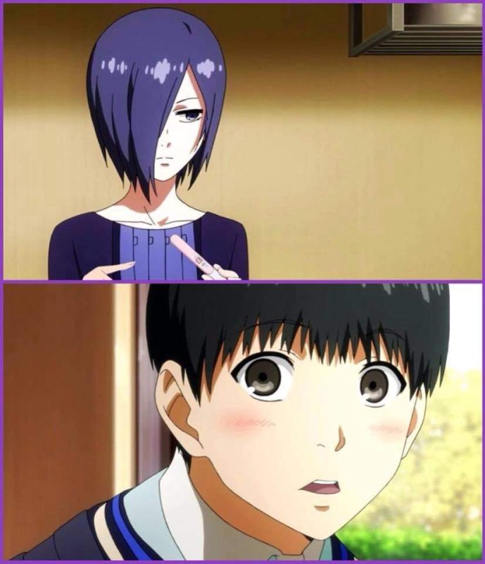 Две полоски Мем аниме