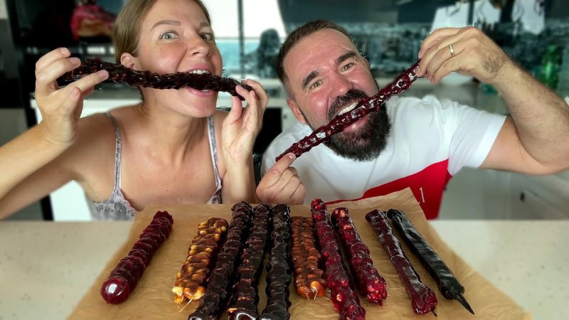 Смешная чурчхела