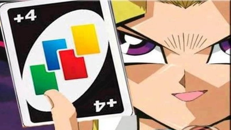 Аниме персонажи с картой уно