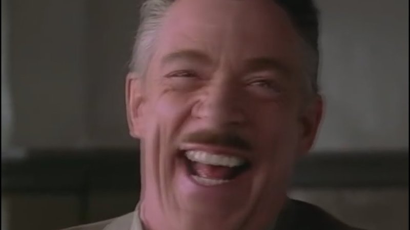 Джона джеймсон смеется