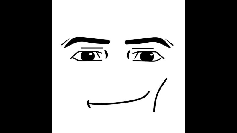 Лицо РОБЛОКС