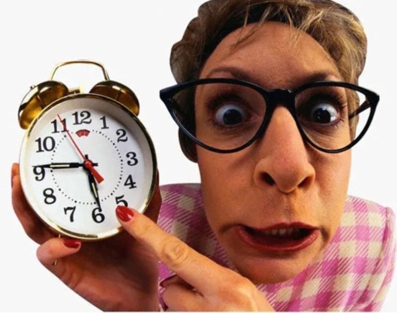 Опаздывающий человек