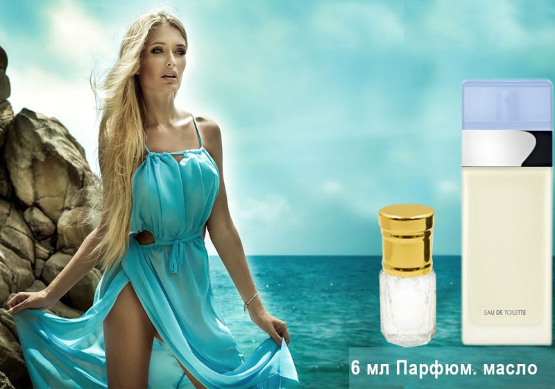 Блондинки в голубых платьях