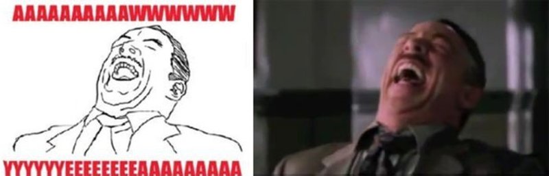 Джеймсон смеется