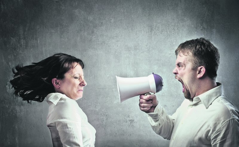 Орущий человек