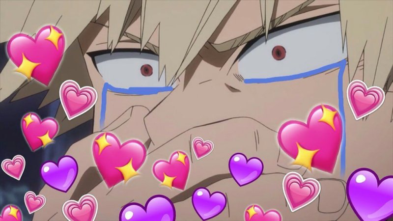 Аниме персонажи с сердечками