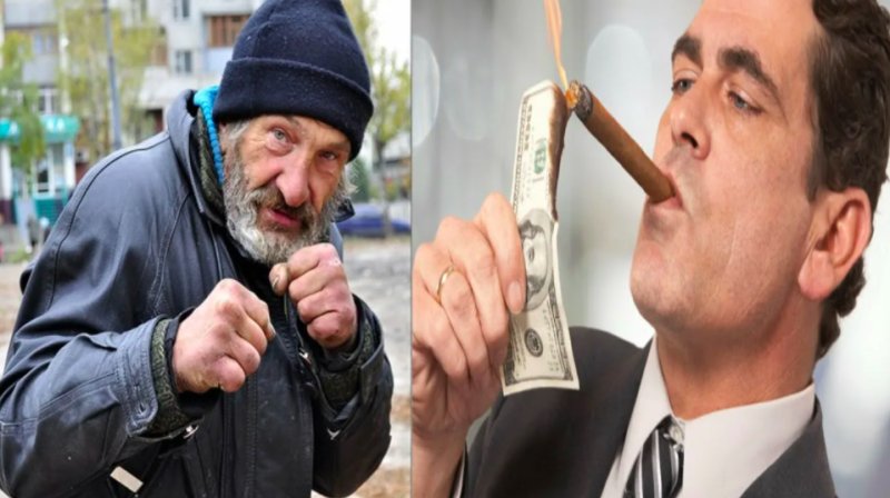 Богатый бомж