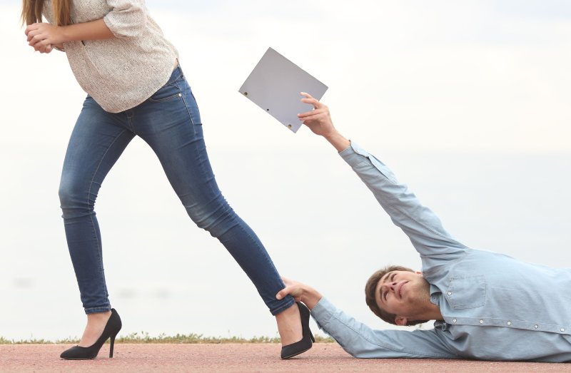 Мужчина делает предложение