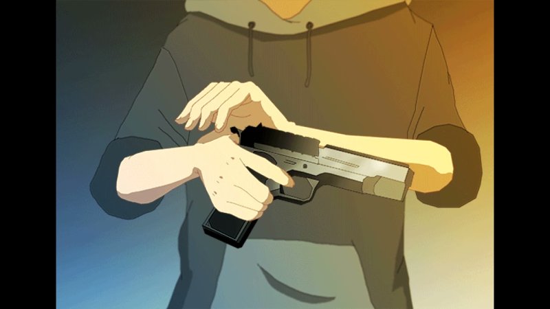 Аниме с пистолетом