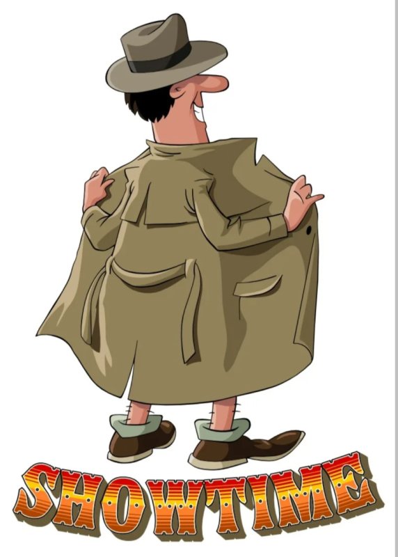 Эксгибиционист в плаще