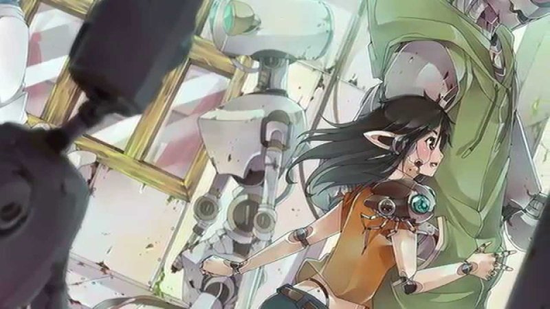 Аниме девушки роботы