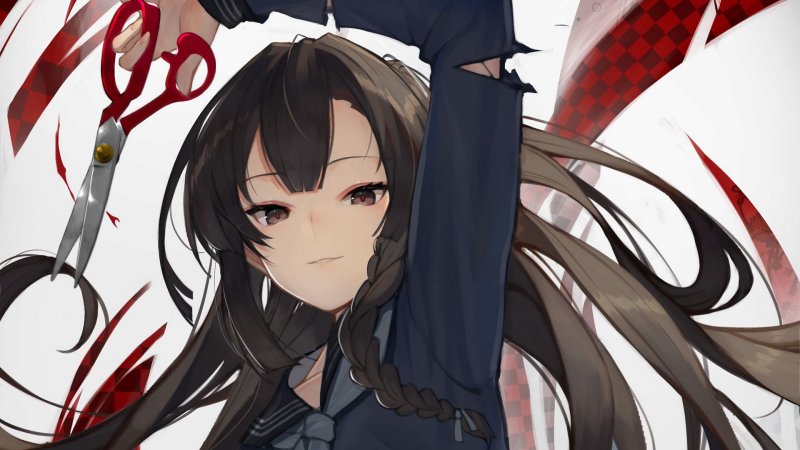 Аниме ножницы