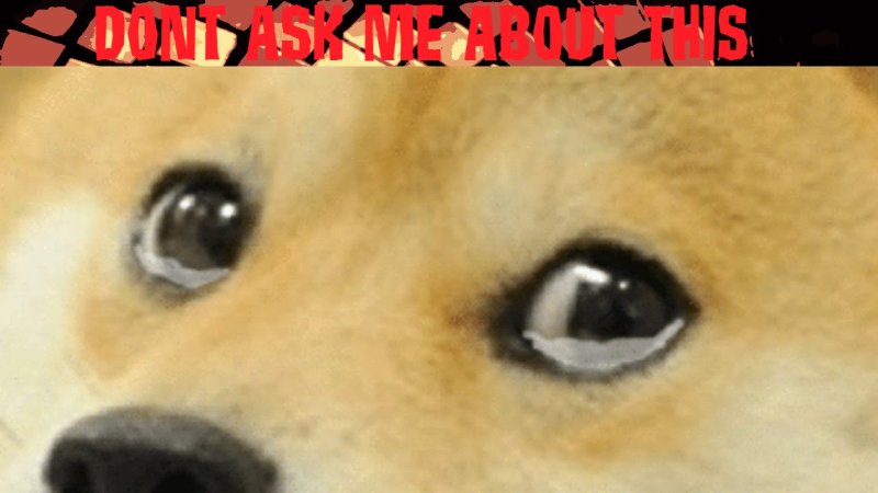 Плачущий Doge