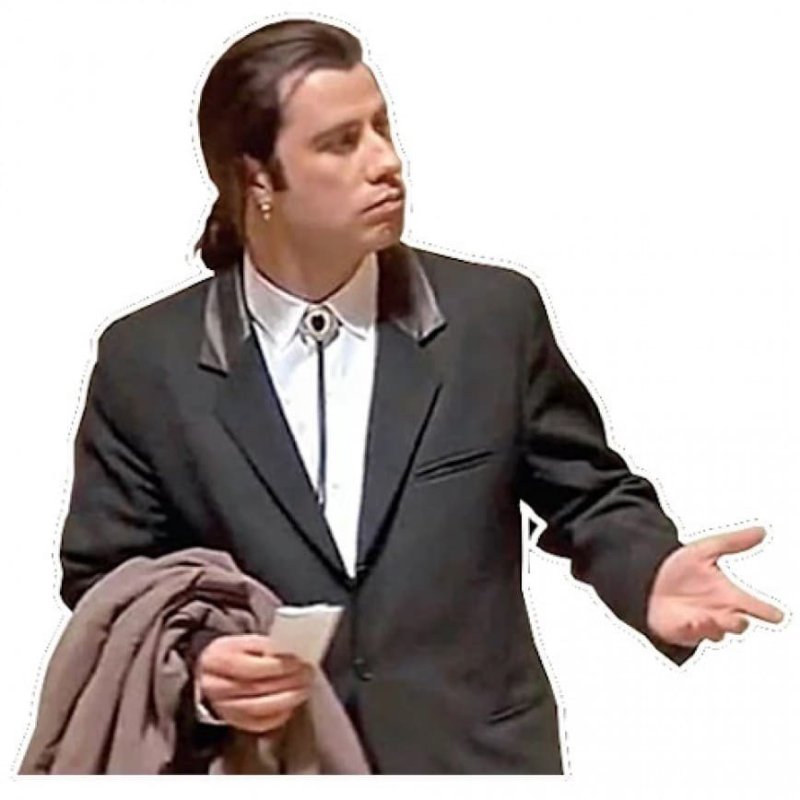 Джон Траволта Криминальное чтиво