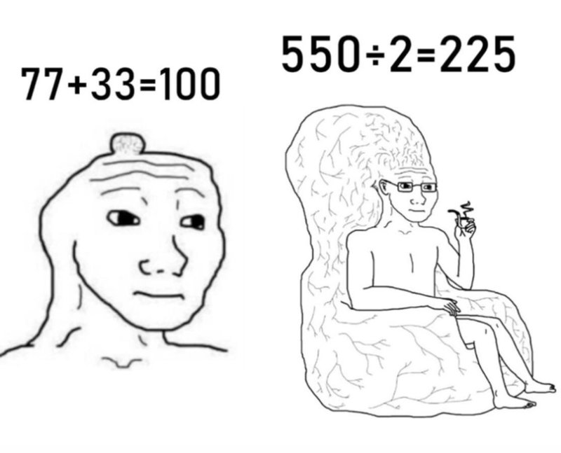 Мемы с большим мозгом