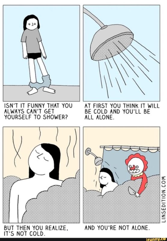 Мемы про душ