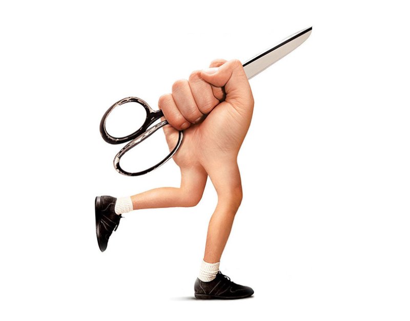 Веселые ножницы