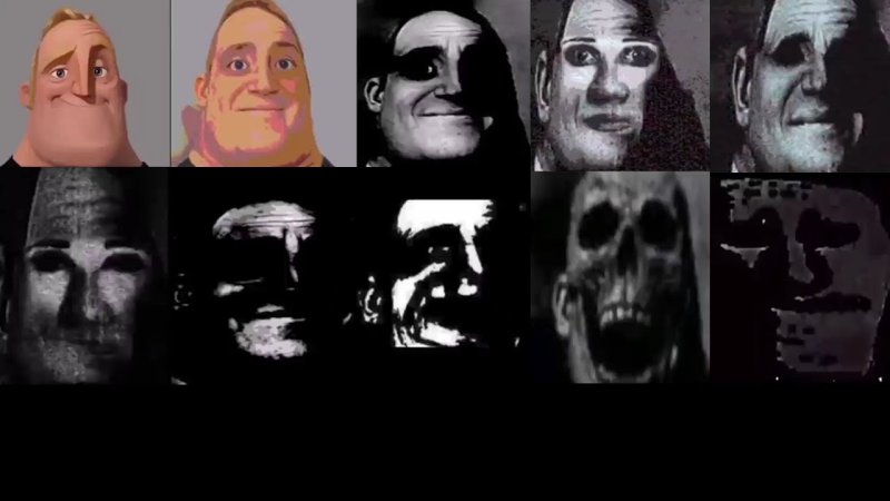 Mr incredible Uncanny