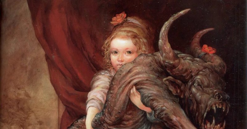 Омар Райан девочка с чудовищем