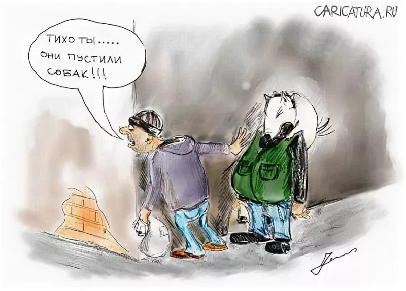 Щас собаку спущу