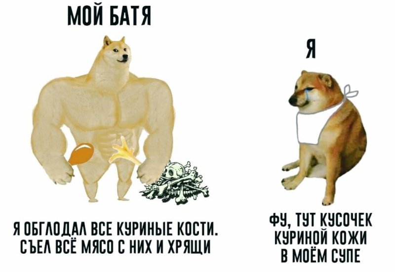 Мой батя Мем