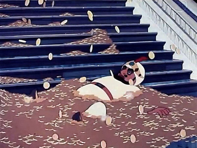 Человек в золоте