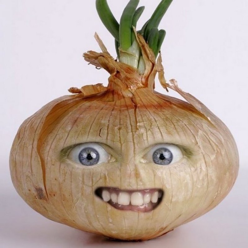 Смешная луковица