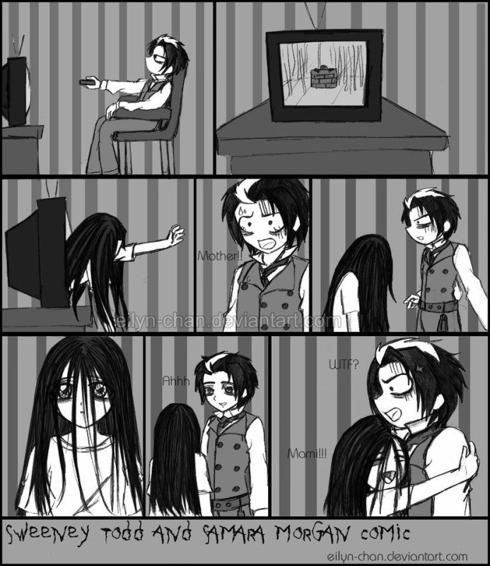 Садако Ямамура комиксы